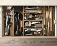 8 ایده برای کشوی آشپزخانه: سازماندهی آشپزخانه آسان شده است