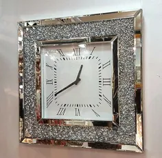 ساعت دیواری مدرن شیشه ای بدون مارک با نمایشگر 12 ساعته برای فروش |  موجود است |  eBay