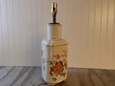 کرم Vintage Canister Lamp Ceramic Canister Style Orange |  اتسی