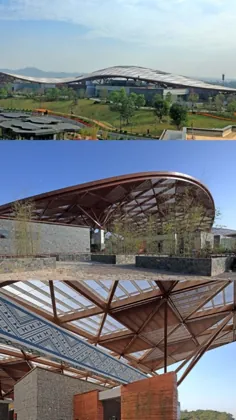 نمایشگاه بین المللی باغ موزه هنر باغ نانینگ | طراحی معماری چین