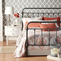 صفحه اصلی Sullivan Calabria Grey Full Bed Frame-40E411BF-1GABED - The Home Depot