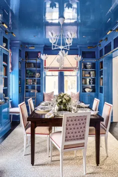 40 اتاق آبی که ثابت می کنند خاص ترین رنگ رنگین کمان است