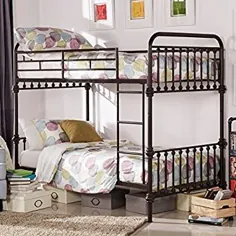 قاب تخت تختخواب سفارشی بچه ساخته شده فلز ساخته شده از فلز Vintage عتیقه به سبک کشور مبلمان اتاق خواب