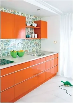 آشپزخانه های نارنجی