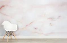 نقاشی دیواری کاغذ دیواری اثر مرمر مرجانی |  هوویا