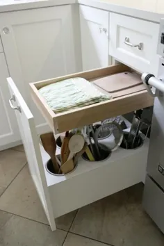وسایل آشپزخانه خود را با این ذخیره گاه هوشمندانه Lazy Susan سازماندهی کنید