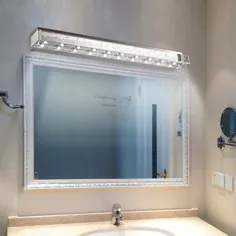 51.46US $ | Modern Crystal Tube LED Bathroom Wall Sconce High Power LED Crystal Washroom Wall Mirror Mirror Wall Lighting Wall Lighting | نور دیواری | دیوار حمام دیوار آویز - AliExpress