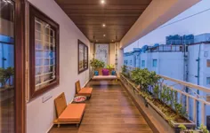 فضای داخلی آپارتمان معاصر به سبک هندی |  MS Design Studio - خاطرات معماران
