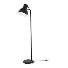 چراغ طبقه HEKTAR با لامپ LED ، خاکستری تیره - IKEA