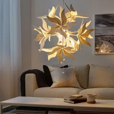 چراغ آویز RAMSELE ، گل ، سفید ، 17 اینچی - IKEA