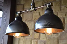 روشنایی آویز آشپزخانه چراغ سقفی صنعتی |  اتسی