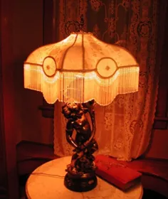 سایه های لامپ مهره ای ویکتوریا - ایده هایی برای Foter