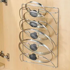 MOM'S HAND ابزار آشپزخانه 5 لایه ضد سقوط ظرف خشک کن فلزی قابلمه قفسه درپوش درپوش استراحت نگهدارنده قاشق