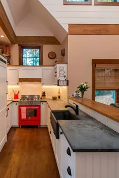 ایده های میز آشپزخانه Soapstone - خاکستری یا سبز؟