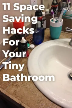 11 ایده ذخیره آسان برای حمام های کوچک