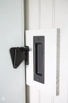 قفل را به درب انبار اضافه کنید - خانه دست ساز