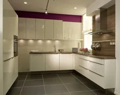 طراحی آشپزخانه کوچک از LWK Kitchens London