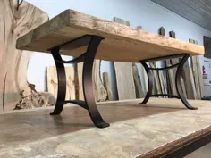 مجموعه پایه میز قهوه استیل ساخته شده سفارشی.  پاهای فلزی Ohiowoodlands.