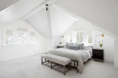 سقف اتاق زیر شیروانی سفینه شیپ سفید