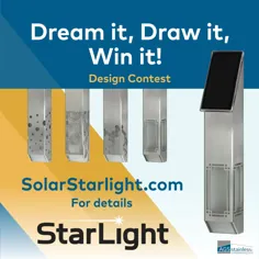 StarLight توسط AGS Stainless - "بگذارید خورشید شب شما را روشن کند"