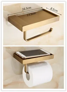 نگهدارنده رول توالت حمام توالت توالت طرح جدید برنجی دارنده تلفن TAB98Y [TAB98Y] - 39.99 پوند