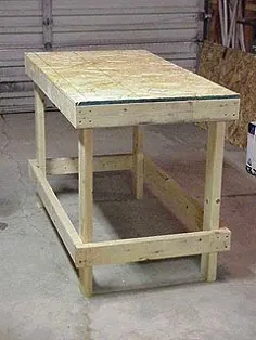 یک میز کار DIY با 20 دلار بسازید
