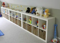 ذخیره سازی Ikea Expedit Playroom آشکار می شود