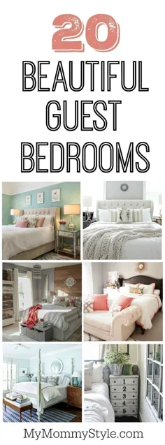 20 ایده زیبا برای اتاق خواب مهمان