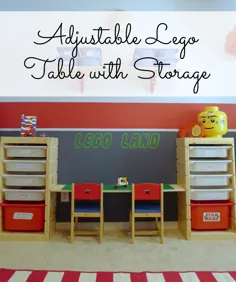 Lego Storage and Play Table: یک هک آسان IKEA!