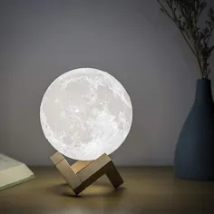 رطوبت ساز هوا با لامپ سه بعدی ماه |  اتسی
