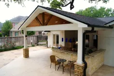 Gable Roofs Houston، Dallas & Katy - پاسیوهای سفارشی تگزاس
