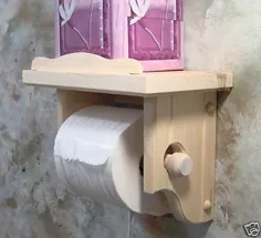 نگهدارنده کاغذ توالت ناتمام با قفسه