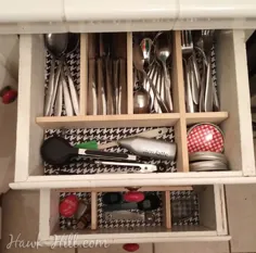 نحوه ساخت تقسیم کشوی کشوی آشپزخانه