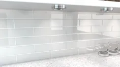 کاشی شیشه ای خاکستری سیتی مناسب برای آشپزخانه و حمام