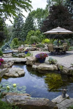 یک بهشت ​​با یک حوض حیاط خلوت ایجاد کنید - زندگی در شهر و کشور