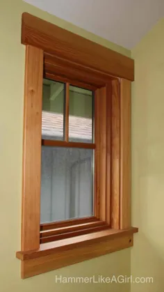 نصب پنجره Craftsman Window (سرانجام)