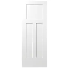 Masonite 36 in. x 80 in. Winslow Primed 3-panel Solid Core Composite داخلی Door Slab-83120 - The Home Depot