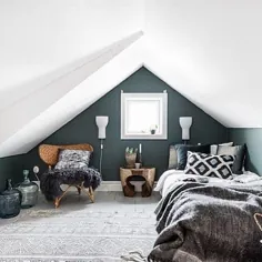 60 ایده جالب برای اتاق خواب زیر شیروانی - اتاق های خواب صعودی