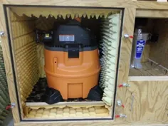 سیستم جمع آوری گرد و غبار قابل حمل با کاهش سر و صدا و جدا کننده گرد و غبار با استفاده از Shop Vac