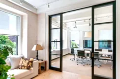 مقاوم سازی دفتر |  دیوارهای کشویی ، درب ها ، و تقسیم کننده اتاق |  ریدور