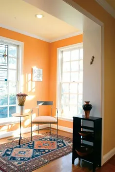 60 Wandfarbe Ideen in Orange - Naturinspirierte Gestaltung für alle Räumlichkeiten