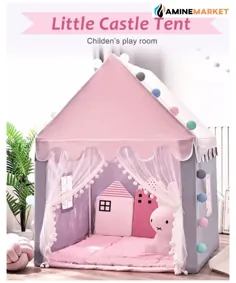 خانه چادر برای اتاق بچه های دخترانه diy