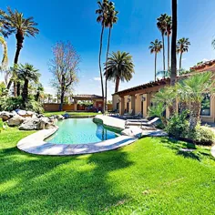 بهشت خالص روی سبزها |  استخر ، آبگرم و حیاط تالاب به سبک لوکس ریزورت - Rancho Mirage