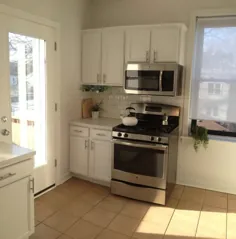 قبل و بعد: یک آشپزخانه کوچک با بازسازی 6000 دلاری سبک می شود