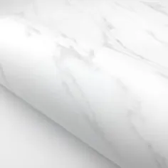 صفحه فیلم ضد آب و سنگ مرمر سفید فیلم ضد آب و کف چسب فوری و پیشخوان برای پیشخوان آشپزخانه کاغذ وینیل Backsplash