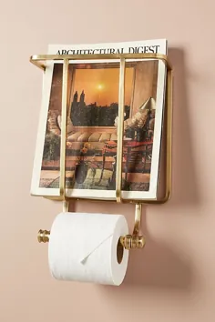 مجله و نگهدارنده کاغذ توالت