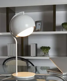 منبع تغذیه الکتریکی سایه دار کروم لامپ میز مدرن