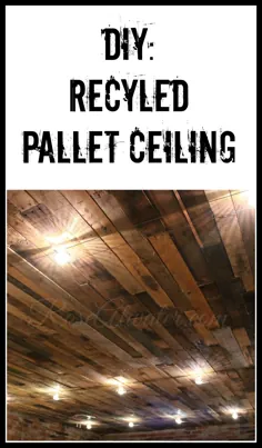 DIY: سقف پالت بازیافتی - گلاب Atwater