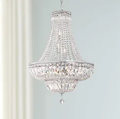 James Moder Ibiza 24 "W Silver Crystal 11-Light Crystal - # 2G491 | Lamps Plus