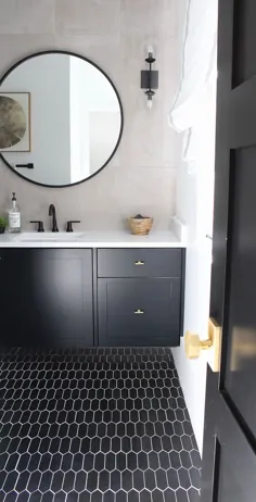طراحی حمام با روند بتن - خانه پوشش نقره ای